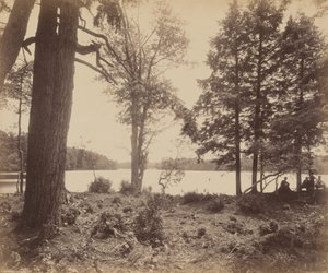Ganoga-søen, ca. 1895 (foto)