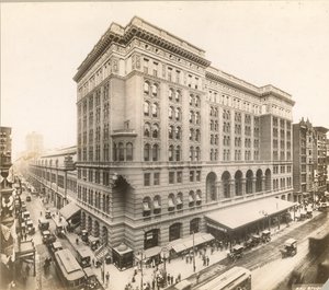 Market Street at 12th, 1912 (fotografisk tryk)