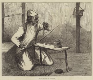 En perleborer fra Lucknow