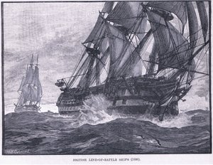 Britisk linje af kampskibe AD 1836