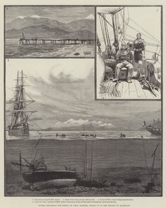 Dykkere udforsker vraget af HMS Doterel, der blev sprængt i Magellanstrædet