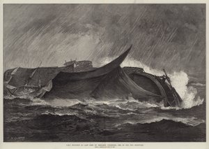 HMS Eurydice som sidst set af Benjamin Cuddiford, en af de to overlevende af William Heysham Overend
