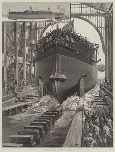 Lancering af HMS Rodney i Chatham