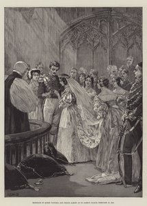 Ægteskab mellem dronning Victoria og prins Albert i St James