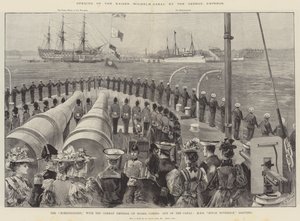 Åbning af Kaiser Wilhelm-kanalen af den tyske kejser
