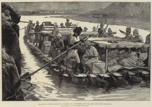 Vores tropper forlader Afghanistan, flyder syge og sårede ned ad Cabul-floden fra Jellalabad