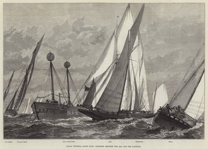 Royal Victoria Yacht Club, kollision mellem Ada og Florinda
