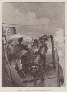 Hertugen af York i kommandoen over Torpedo-båd nr. 79