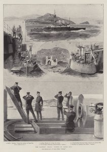Den østlige krise, scener i Canea Bay af William Heysham Overend