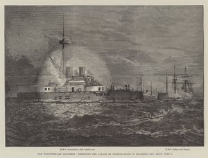 Den evolutionære eskadron, der afviste angrebet fra torpedobåde i Blacksod Bay, Mayo, 7. juli