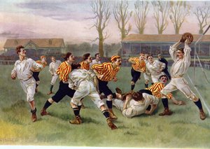 Fodboldkampen, 1890