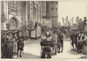 Luther-fejringen i Tyskland, scene uden for Schloss-Kirche, i Wittenberg, onsdag den 31. oktober