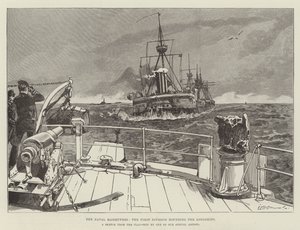 Sømanøvrerne, den første division, der runder langskibene