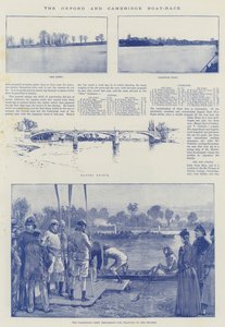 Oxford og Cambridge Boat-Race af William Heysham Overend