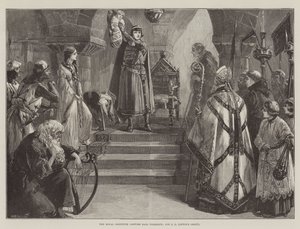 The Royal Institute Costume Ball Tableaux, Sir J D Lintons gruppe