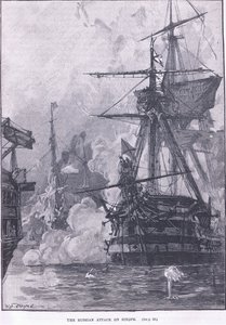 Det russiske angreb på Sinope 1853 e.Kr.