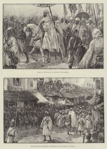 Sultanen af Marokko i Tanger