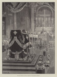 Den afdøde kardinal Manning, Requiem ved Brompton Oratory