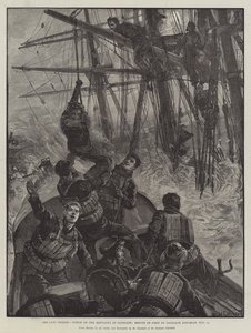 The late Storms, Wreck of the Benvenue at Sandgate, Rescue of Crew af Sandgate Life-Boat, 11. november