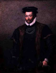 Lord North (akvarel på papir)