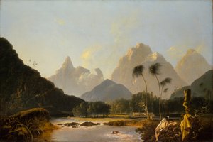 Oaitepeha-bugten, Tahiti af William Hodges