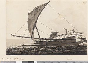 Side 20 En stor sejlerkano på De Venlige Øer af William Hodges