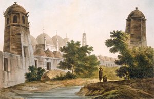 Pl. 41 A View of the Cuttera bygget af Jaffeir Cawn i Muxadavad, fra 