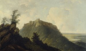 Fortet i Bidjegur, ca. 1784 (olie på lærred) (se også 150249) af William Hodges