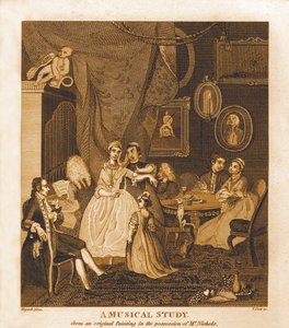 En musikalsk undersøgelse af William Hogarth af William Hogarth