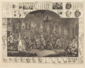 Analyse af skønhed: pl.2 af William Hogarth