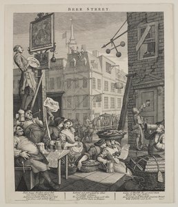 Ølgade af William Hogarth