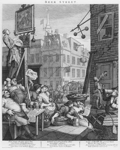 Ølgade af William Hogarth