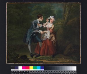 Før, ca. 1730-31 (en af et par, se 58828) af William Hogarth