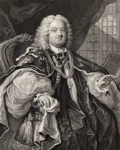 Benjamin Hoadly, indgraveret af Benjamin Holl (1808-84) fra 