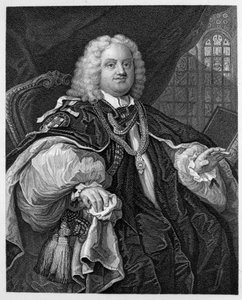 Biskop Hoadly af William Hogarth