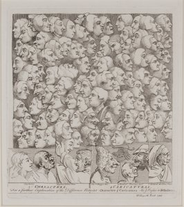 Karakterer og karikaturer af William Hogarth