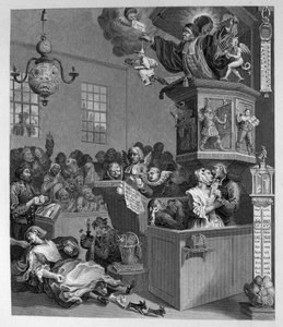 Troværdighed, overtro og fanatisme af William Hogarth