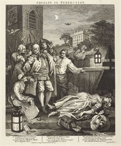 Grusomhed i perfektion af William Hogarth