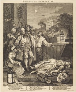 Grusomhed i perfektion af William Hogarth