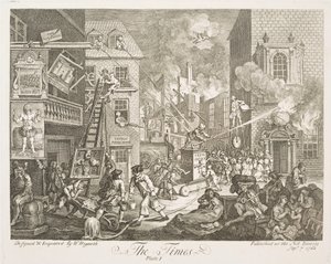 Tiden (blad 1) af William Hogarth