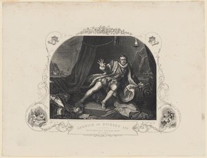 Garrick som Richard 3. af William Hogarth