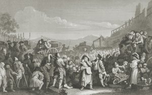 Ledig på vejen til henrettelse af William Hogarth