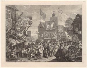 Marked i Southwark af William Hogarth