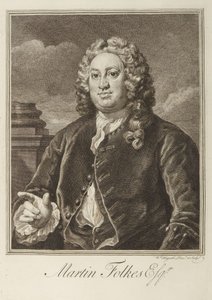 Martin Folkes af William Hogarth