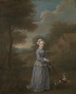 Miss Wood af William Hogarth