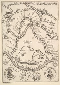 Parke of the Artillary Aubry de La Mottrayes rejser gennem Europa, Asien og int..., 1723-24. af William Hogarth