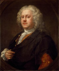 Portræt af Benjamin Hoadly (1706–1757), læge og dramatiker af William Hogarth