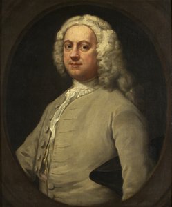 Portræt af Edwin Sandys af William Hogarth