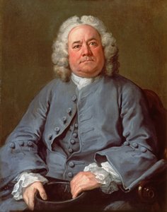 Portræt af George Arnold Esq. af Ashby Lodge, 1738-40