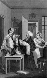 Anden frontispice til Tristram Shandy af William Hogarth af William Hogarth